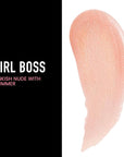 Frankie Rose Cosmetics Lip Gloss | Non-Sticky Formula, Long Lasting Lip Gloss, Bold Pigment & Hydrating Lip Gloss, Girl Boss Shimmer Lip Gloss, 20g