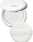 MISSHA Airy Pot Pressed Translucent Powder Pact 5g I Make Up Finishing Setting Powder For a Natural Matte Finish