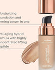 M. Asam MAGIC FINISH Supercharge Serum Foundation Cool 1.01 Fl Oz