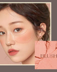Highlighter & Contour & Blush 3 in 1 Compact Make-up