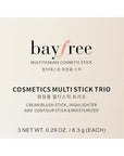KIMUSE Multi Stick Trio Face Makeup, Cream Blush All Skin