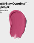 Revlon Liquid Lipstick with Clear Lip Gloss, ColorStay Overtime Lipcolor, Dual Ended with Vitamin E, 260 Perennial Plum, 0.07 Fl Oz