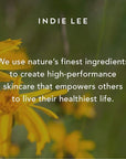 Indie Lee Soothing Facial Cleanser - Moisturizing Face Wash + Makeup Remover for Sensitive Skin - Plump, Hydrate + Calm Redness with Rose Damascena + Chamomile Oil for Skin (125ml)