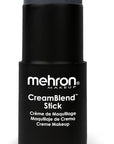 Mehron Makeup CreamBlend Stick | Face Paint, Body Paint, & Foundation Cream Makeup | Perfect for Halloween .75 oz (21 g) (Monster Grey)