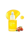 PINKWONDER USDA Organic Jojoba Oil | 100% Pure, Cold-Pressed Oil for Face & Facial Care, Gua Sha | Non-Greasy Korean Skin Care for Women 0.33oz (10ml)