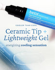 belif Aqua Bomb Cooling Eye Gel - Caffeine & Hyaluronic Acid for Puffiness & Hydration, Niacinamide & Vitamin C for Dark Circles, Adenosine & Collagen for Plumping & Firming, Korean Skin Care
