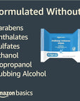 Amazon Basics Fragrance Free Makeup Remover Wipes, 25 wipes