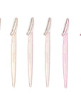 Soft Multipurpose Dermaplane Razors, Face Razor for Women Dermaplaning, Exfoliate and Remove Unwanted Hair (Set of 6)