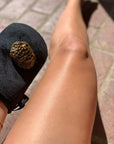 Bronze Tan Self Tanning Mitt for Self Tan - Self Tanner Mitt for Application of Bronze Tan Self Tanner - Black Tanning Mitts Self Tanner are Machine Washable And Reusable Sunless Tanning Mit