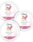 Dove Body Love Beauty Cream, Lightweight, Fast-Absorbing Face and Body Cream for Normal to Dry Skin, 24-Hour Moisture, Luxuriously Scented Face Cream, Hand & Body Lotion, 5.07 Fl Oz (Pack of 3)
