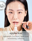 NOONI Korean Hydrating Lip Oil - Appleclear | Long-Lasting, Moisturizing, Plumping, Revitalizing for Dry Lips, Waterproof, No Peel Off, Hydrating, Nourishing Crystal Clear, 0.12 FL Oz