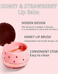 2 PCS Bee Lip Balm Honey Wrinkle