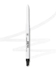 REVLON ColorStay Pencil Waterproof Eyeliner, Smudge-Proof, Eye Makeup with Built-In Sharpener, 215 White, 0.01 oz