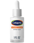Cetaphil Vitamin C Serum, Visibly Reduces Look of Dark Spots and Hyperpigmentation, Formulated with Niacinamide, Designed for Sensitive Skin, Fragrance Free, Dermatologist Tested, 1oz