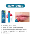 2Pcs Sheer Strength Hydrating Lip Tint, Natural Ingredients Lip