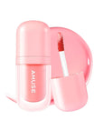 Amuse SEOUL BEBE TINT - 01 BOKSOONGA LOVE | 24-hour Long-lasting Lip Stain, Plumping, Hydrating, Moisturizing, No Peel Off, Lip Care, Treatment, Non Sticky, Korean Lip Tint for Dry Lips