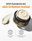Dr. G - Royal Black Snail Cream - 50 ML - Snail Mucin Moisturizer, Korean Skincare, K Beauty for Dry Skin, Royal Jelly Protein Improves Skin Barrier, Niacinamide for Blemish Care; Skin Elasticity Care