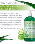 Satin Smooth Waxing Duo: Zinc Oxide Hair Removal Wax AND Cool Aloe Vera Skin Soother Gel
