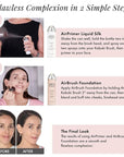 MagicMinerals AirBrush Foundation Set by Jerome Alexander – Skin (Cognac)
