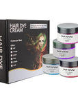 EFLY Temporary Hair Color Chalk For Kids, Hair Wax Color For 4 5 6 7 8 9 Year Old Girl Gifts, Birthday,Party, Cosplay DIY, Children's Day, Halloween, Christmas (4, Red Purple Blue Pink)
