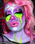 Mehron Makeup Paradise Makeup AQ Refill Size | Stage & Screen Performance, Face & Body Painting, Beauty, Cosplay, and Halloween | Water Activated Face Paint, Body Paint .25 oz (7 ml) (PURPLE)