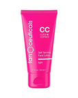 Tanceuticals Facial Self Tanner - CC Self Tanning Lotion for Face Gives Gradual & Natural Sunless Tan - Fresh Coconut Scent - Won’t Clog Pores or Cause Acne - Easy to Apply - Light Shade 1.7 oz