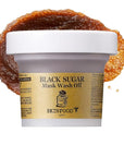 Skinfood Black Sugar Mask Wash Off Exfoliator, 3.53 Ounce