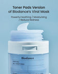Biodance Cera-nol Gel Toner Pads | Hydrating, Soothing Korean Toner Pads for Sensitive Skin | 4.93 fl.oz.(140g), 60Pads