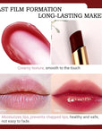 Kaely 2Pcs Hydrating Honey Lipstick Tinted Lip Balm, Black Red Cherry Color Changing PH Lipstick Makeup, Korean Magic Lip Stain Long Lasting Waterproof, labiales magicos 24 horas originales
