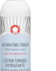 First Aid Beauty - Hydrating Toner with Squalane and Oats, Naturual Wild Oat Skin Calming Toner, Helps Reduce Lines & Wrinkles, Safe for Sensitive Skin, Alcohol-Free Balanced Hydration, 6 oz
