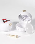 2 Pack Lip Balm Containers,Plastic Portable