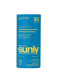 ATTITUDE Mineral Sunscreen Stick for Kids, SPF 30, EWG Verified, Plastic-Free, Broad Spectrum UVA/UVB Protection with Zinc Oxide, Dermatologically Tested, Vegan, Unscented, 2.1 Ounces