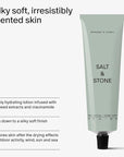 Salt & Stone Hand Cream for Women & Men | Bergamot & Hinoki | Hydrates, Nourishes & Softens Skin | Restores Dry Cracked Hands | Fast-Absorbing | Cruelty-Free & Vegan (2 fl oz)