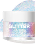 LANGMANNI Holographic Body Glitter Gel for Body, Face, Hair and Lip.Color Changing Glitter Gel Under Light. Vegan & Cruelty Free-1.35 oz (1# Golden Ocean)