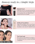 Jerome Alexander MagicMinerals AirBrush Foundation, Spray Makeup with