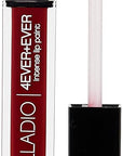 Palladio 4 Ever + Ever Intense Lip Paint, Liquid Lipstick, High Pigmented Lip Gloss, High Shine Vinyl Finish, Rich Color Coverage, Moisturizes Lips, Doe Foot Wand Applicator, Everlasting