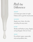 Bliss Clear Genius Clarifying Overnight Liquid Peel - 1 Fl Oz - Clear Pores & Exfoliate Skin - Non-Irritating - Clean - Vegan & Cruelty-Free