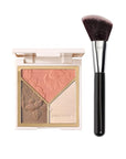Highlighter & Contour & Blush 3 in 1 Compact Make-up