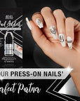Ardell Professional Nail Glue, Superior Hold, Long-Lasting Adhesive for Fake Nails, Press On Nails & Nail Repairs, Quick-Drying Formula, 5g