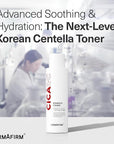 DERMAFIRM CICA AC Essence Toner 5.07 fl oz – Exfoliating with AHA BHA & Salicylic Acid, Centella Asiatica Soothing Toner for Sensitive, Oily & Dry Skin – K-Beauty Facial Toner for Pore Minimizer
