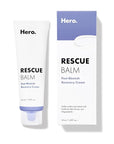 Hero Cosmetics Rescue Balm Post-Blemish Recovery Cream - Intensive Nourishing and Calming for Dry, Red-Looking Skin After a Blemish - Dermatologist Tested (50 ml, 1.69 fl. oz)