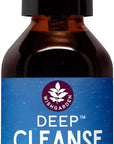 WishGarden Herbs Deep Cleanse - Plant-Based Herbal Cleansing Supplement with Organic Milk Thistle Seed & Burdock Root Promotes Organ Cleansing, Supports Liver, Kidney, Lymph & Cellular Health, 2oz