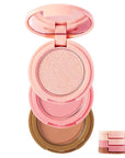 3-in-1 Blendable Trio, Contour and Highlight Blush Makeup