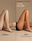 Self Tanner Mousse - USA Made with Natural & Organic Ingredients, Self Tanning Mousse Foam for Ultra Dark Fake Tan, Non Toxic Sunless Tanner for Darkest Streak Free Finish & Natural Looking Tan