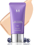 MISSHA M PERFECT COVER SERUM BB CREAM No.19 Ivory - Fair/Light with Warm Undertone, Skin Tint, Tinted Moisturizer, Skin Care Foundation Makeup, Superfood Complex, Glass Skin, Korean Makeup,1.18 Fl oz