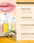 3Pcs Plumping Lip Oil Set, Moisturizing