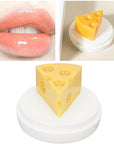 Cheese Shaped Lip Balm, Moisturizing Nourishing 0.3oz(02)