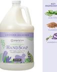 Ginger Lily Farms Botanicals All-Purpose Conditioning Liquid Hand Soap Refill, 100% Vegan & Cruelty-Free, Lavender Chamomile Scent, 1 Gallon (128 fl oz)