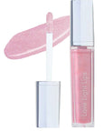 Love Light Lips Lip Gloss - Hydrating & Moisturizing Lip Makeup with Jojoba, Shea Butter, Vitamin E and Aloe. LED Light in the Wand and Mirror on the bottle, Cruelty-Free and Paraben Free (Bliss)