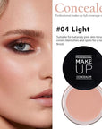 Kaely Pot Concealer Full Coverage Set,under Eye Brightener ojeras 04